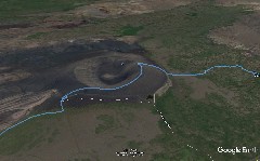 Iceland; Akureyri; GPS track